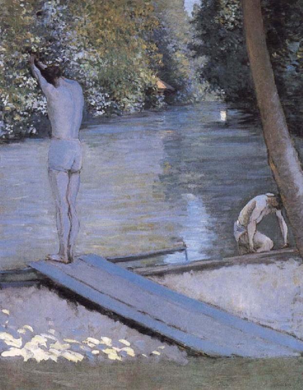Gustave Caillebotte Canoeing china oil painting image